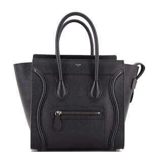 Celine Luggage Bag Grainy Leather Micro #245021C16B